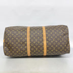 Louis Vuitton Boston Bag Monogram Keepall Bandouliere 60 Brown — view 3