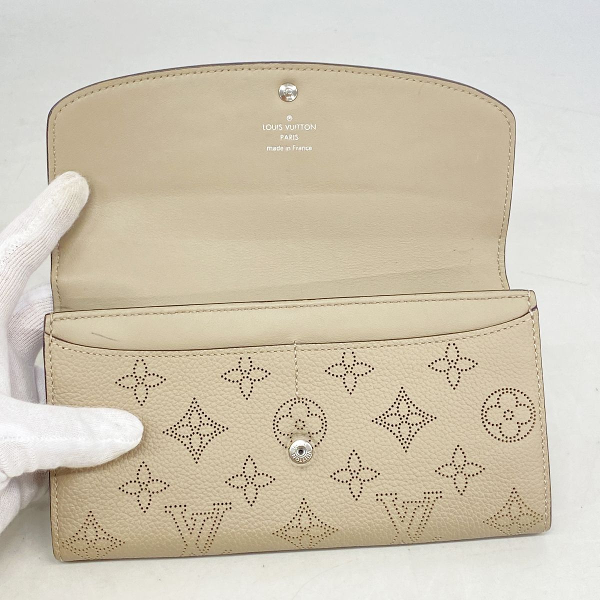 Louis Vuitton Wallet Mahina Portefeuille Iris Galle — view 8