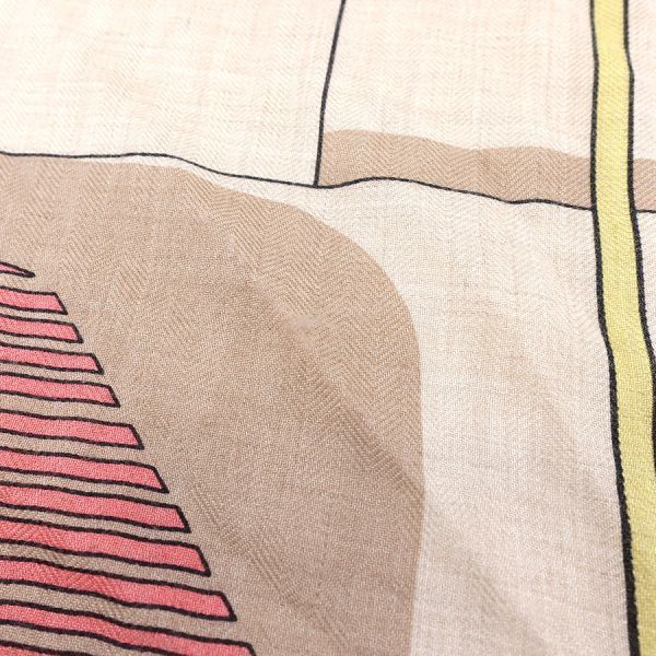 Hermes Carre Geant Cashmere Silk Scarf — view 4
