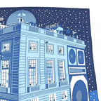 Hermes Carre Scarf Blue — view 3