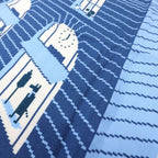 Hermes Carre Scarf Blue — view 8