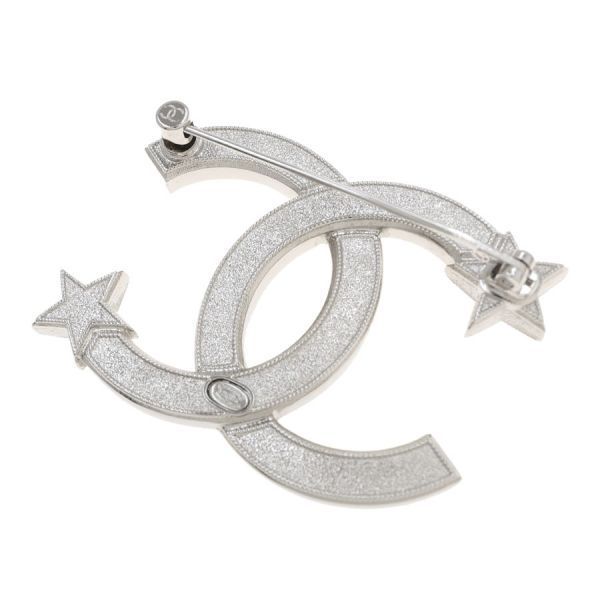 Chanel Brooch Silver — view 3