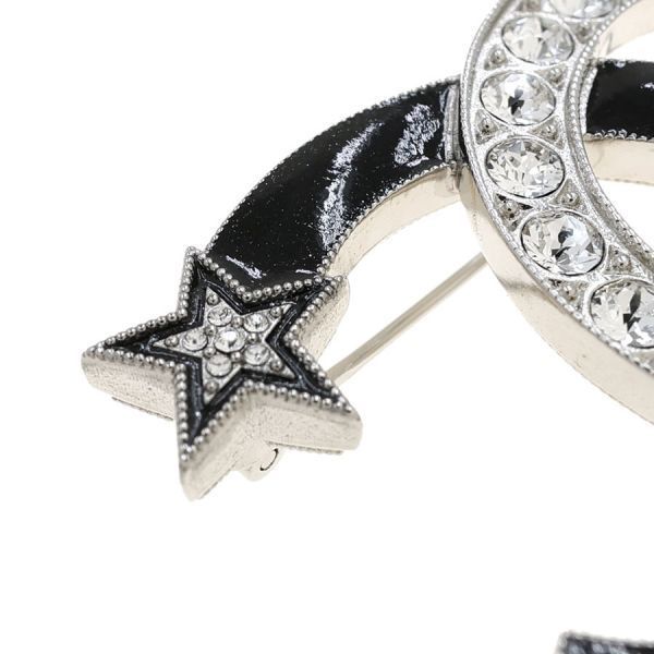 Chanel Brooch Silver — view 7