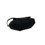 Prada Logo Ribbon Motif Nylon Leather Shoulder Bag Mini Black — view 7