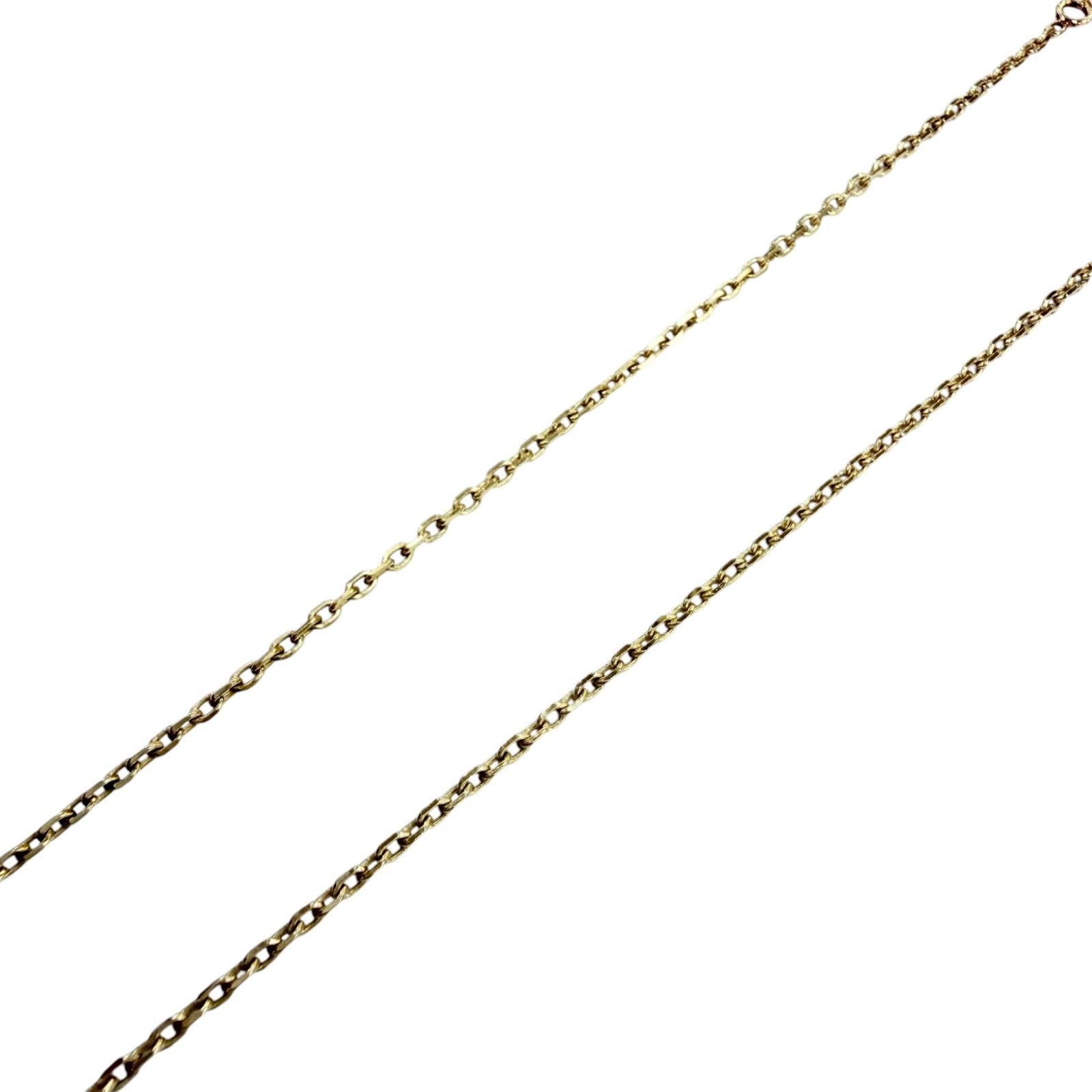 Hermes Amulette Marrokinier Necklace Buffalo Horn Gold Brown — view 6