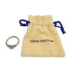 Louis Vuitton Ring LV Iconic Rhinestone Silver S JP — view 2