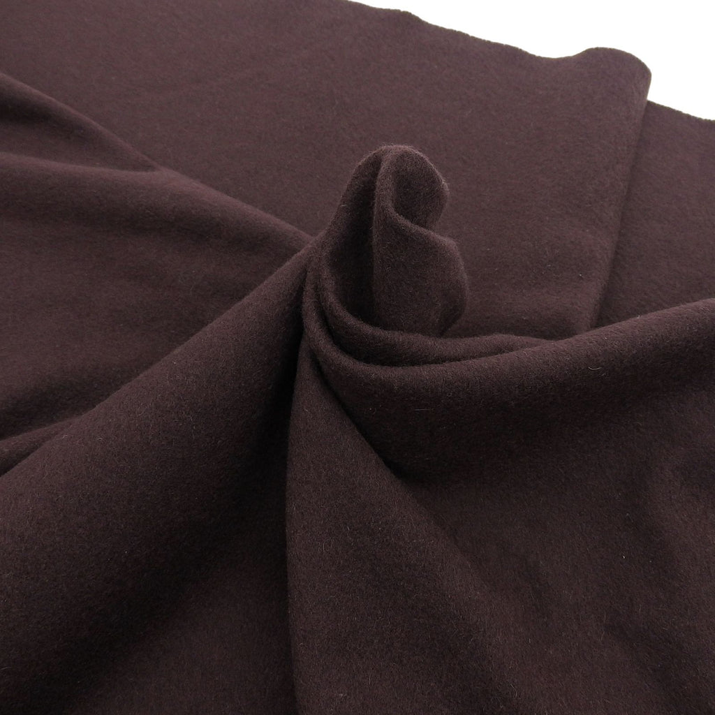 Hermes Cashmere 100% Logo Embroidery Large Shawl Scarf with Fringe Brown — view 7