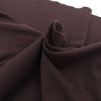 Hermes Cashmere 100% Logo Embroidery Large Shawl Scarf with Fringe Brown — view 7