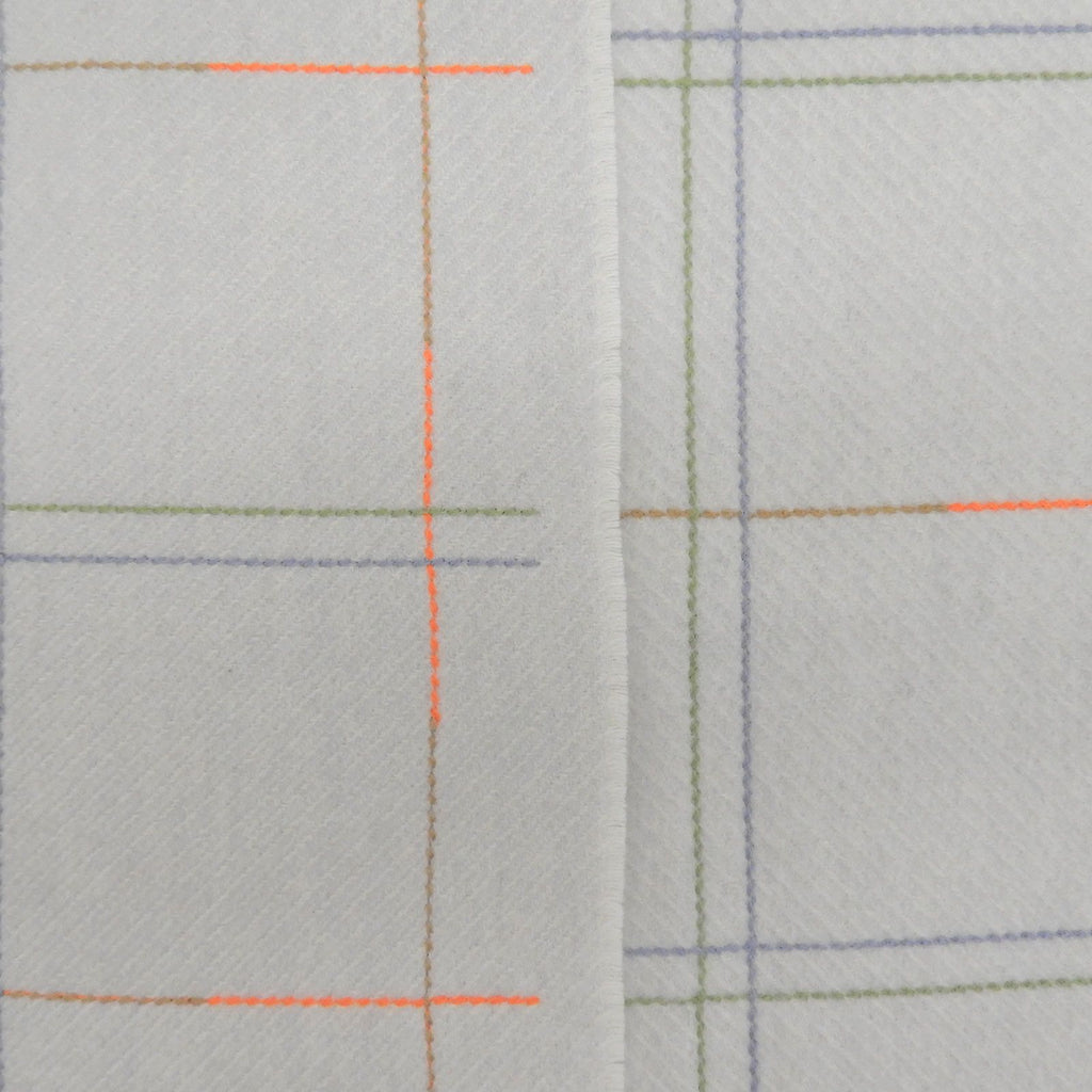 Hermes Clan Brode Roulis Nnu Cashmere 100% Logo Embroidery Scarf with Fringe — view 5