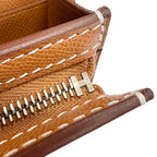 Hermes Kelly Pocket Long Veau Madame Gold Silver Wallet — view 8