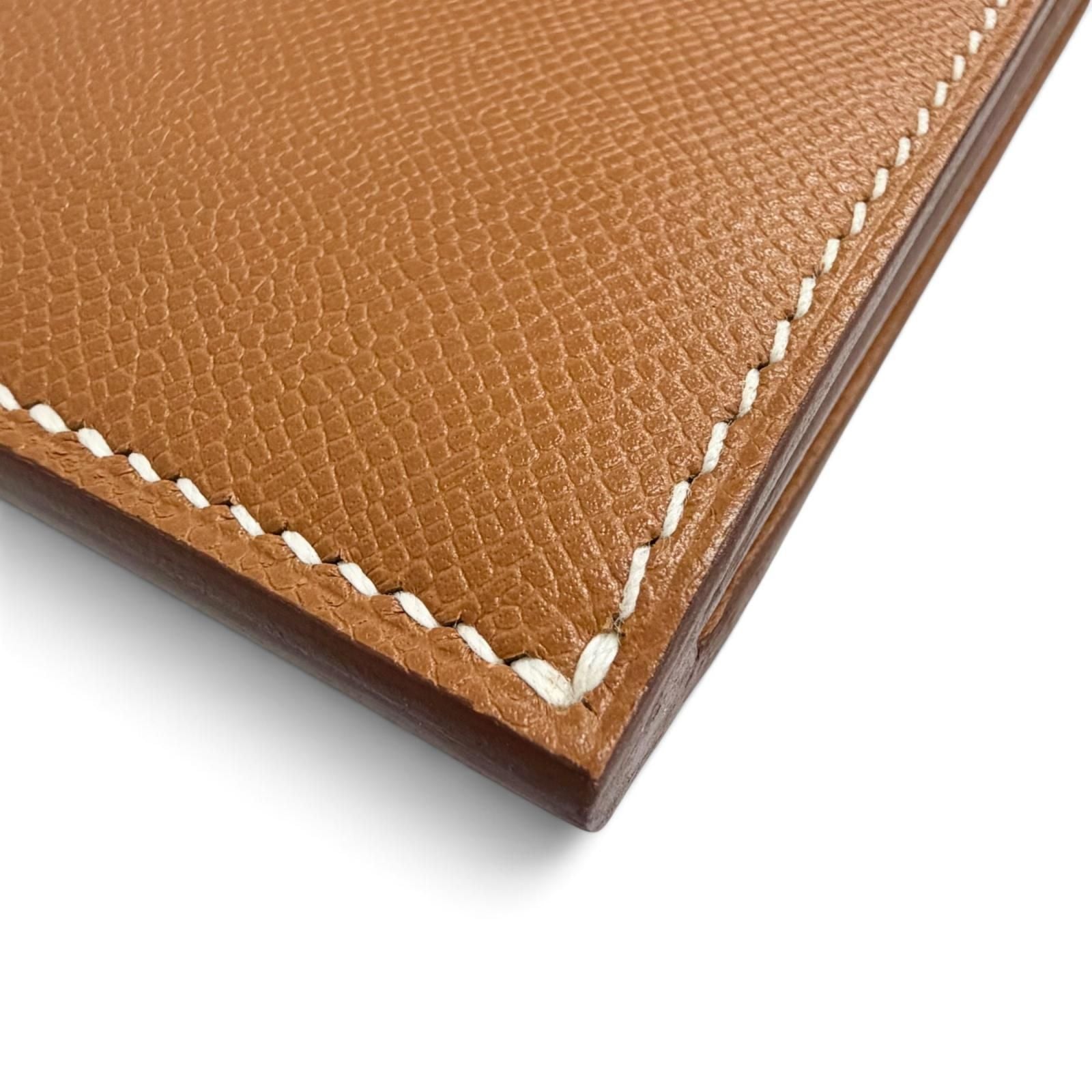 Hermes Kelly Pocket Long Veau Madame Gold Silver Wallet — view 7