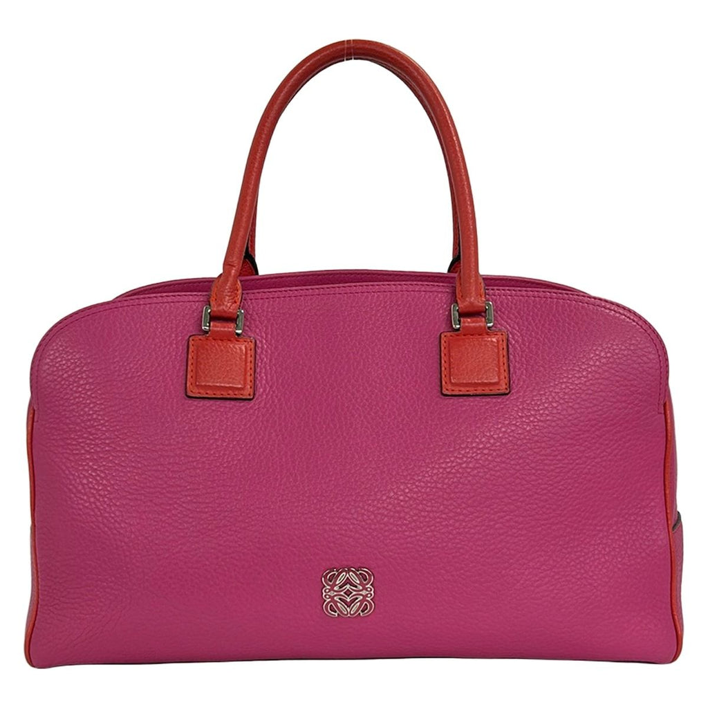 Loewe Handbag Alamo Addy Pink Orange Leather