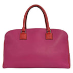 Loewe Handbag Alamo Addy Pink Orange Leather — view 3