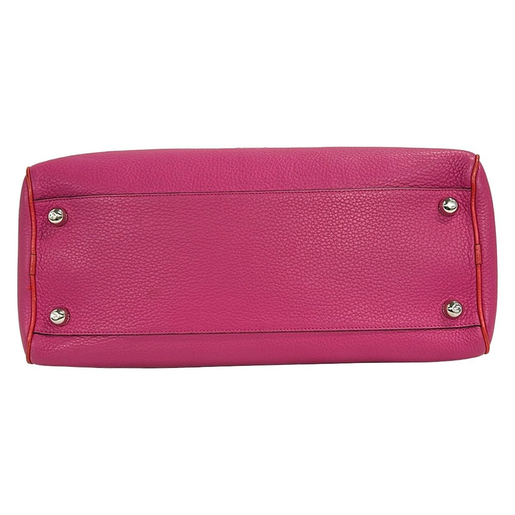 Loewe Handbag Alamo Addy Pink Orange Leather — view 5