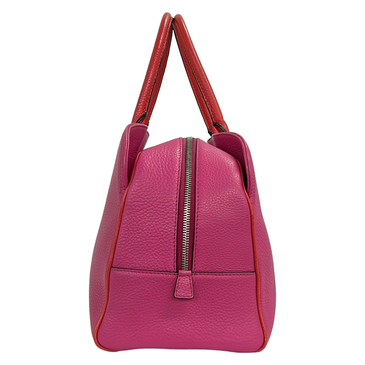 Loewe Handbag Alamo Addy Pink Orange Leather — view 2