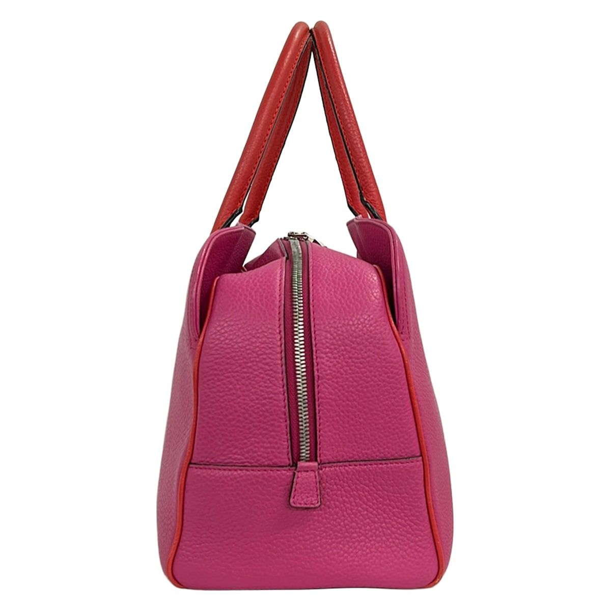 Loewe Handbag Alamo Addy Pink Orange Leather — view 4