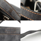 Fendi Peekaboo Leather 2-Way Shoulder Business Bag Indigo — view 8