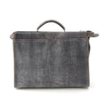 Fendi Peekaboo Leather 2-Way Shoulder Business Bag Indigo