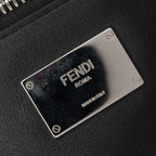 Fendi Peekaboo Leather 2-Way Shoulder Business Bag Indigo — view 7