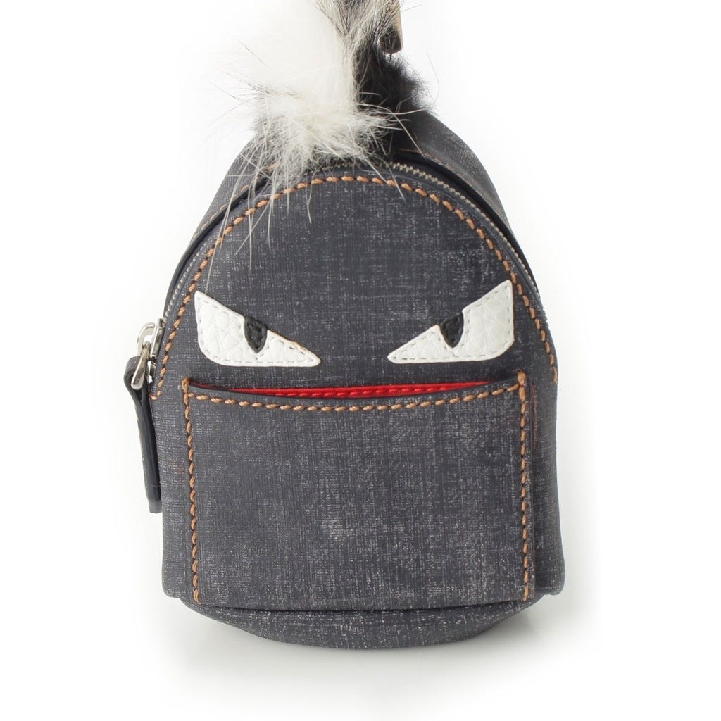 Fendi Bugsmon Star Pouch Charm Indigo — view 2