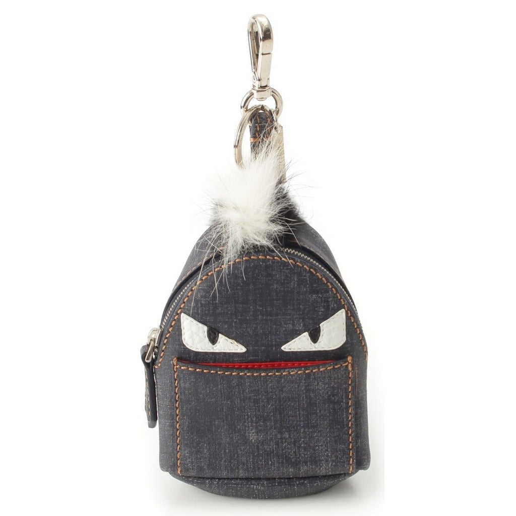 Fendi Bugsmon Star Pouch Charm Indigo
