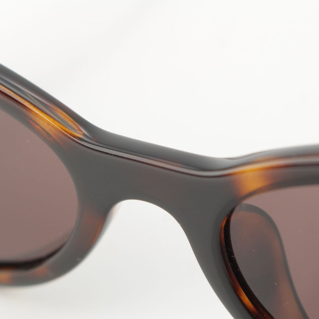 Gucci GG Interlocking G Oval Frame Asian Fit Sunglasses Eyewear Brown — view 6