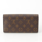 Louis Vuitton Portefeuille Sarah Monogram Wallet Brown — view 2