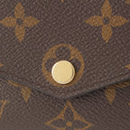 Louis Vuitton Portefeuille Sarah Monogram Wallet Brown — view 6
