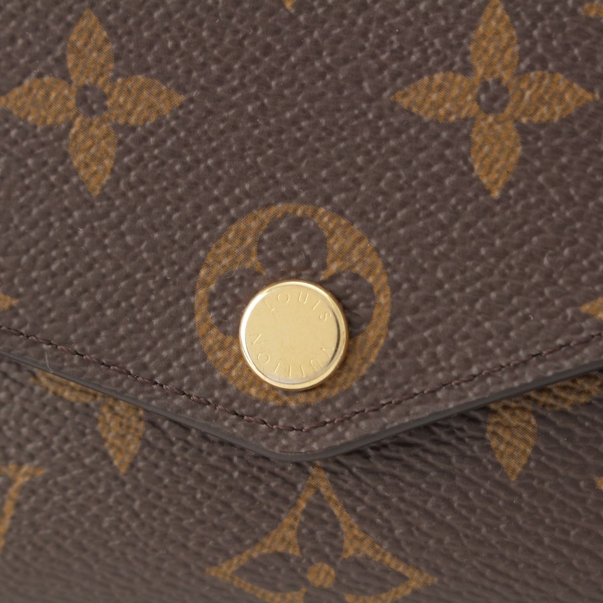 Louis Vuitton Portefeuille Sarah Monogram Wallet Brown — view 6