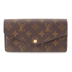 Louis Vuitton Portefeuille Sarah Monogram Wallet Brown