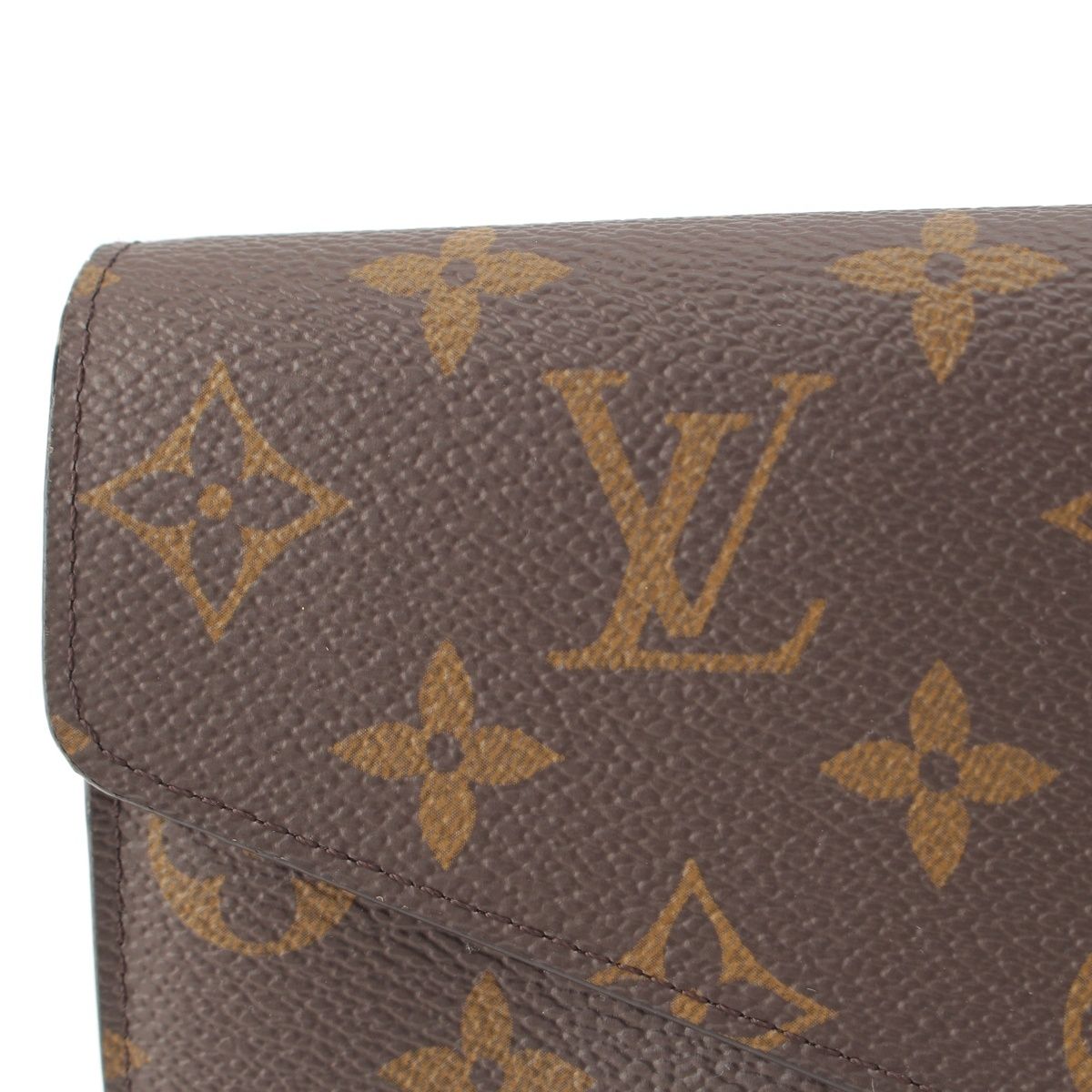 Louis Vuitton Portefeuille Sarah Monogram Wallet Brown — view 7