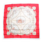 Hermes Carre 90 Cavaliers Peuls Pool Tribe Horseman Silk Scarf — view 2