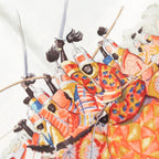 Hermes Carre 90 Cavaliers Peuls Pool Tribe Horseman Silk Scarf — view 8