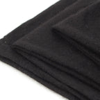 Chanel Cashmere CC Logo Large Scarf Shawl Black — view 7