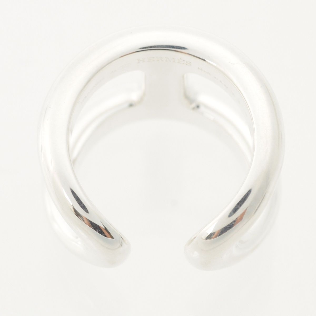Hermes Osmose 925 Sterling Silver Ring — view 6