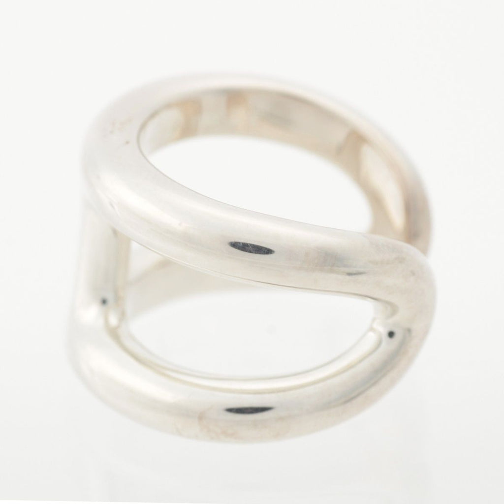 Hermes Osmose GM 925 Sterling Silver Ring — view 3