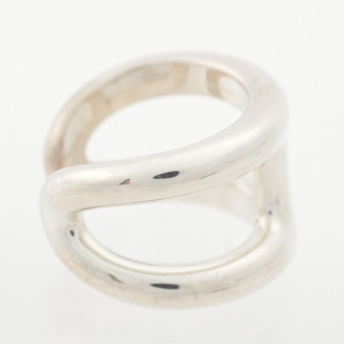 Hermes Osmose GM 925 Sterling Silver Ring — view 5