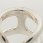 Hermes Osmose GM 925 Sterling Silver Ring — view 7