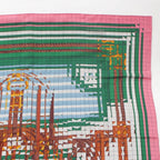 Hermes Carre Geant Cashmere Silk Coaching de Ja Vu Deja Vu Scarf Multicolor — view 3