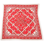 Hermes Carre Geant Cashmere Silk Mors a Jouets Bandana Horse Bit Scarf