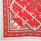 Hermes Carre Geant Cashmere Silk Mors a Jouets Bandana Horse Bit Scarf — view 4