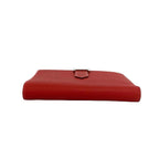 Hermes Bearn Compact Veau Epsom Bifold Wallet Mini Rouge Casaque — view 6