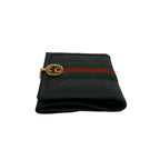 Gucci Vintage Sherry Line Micro GG Leather Bifold Wallet Mini Black — view 4