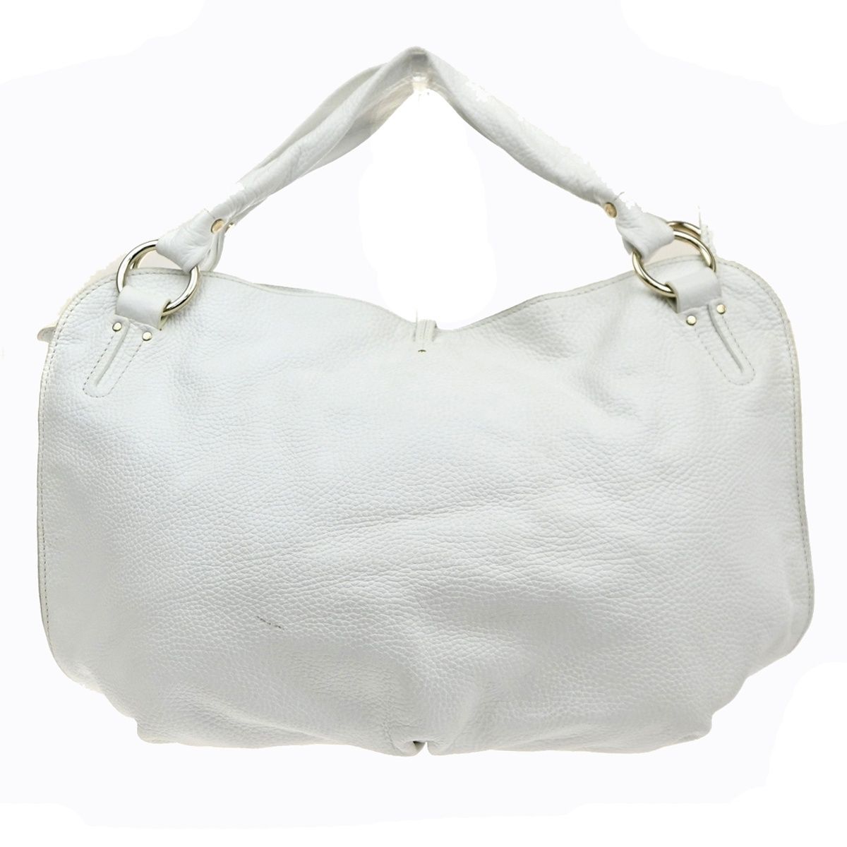 Celine Bittersweet Handbag White Leather — view 4