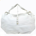 Celine Bittersweet Handbag White Leather