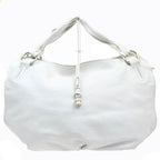 Celine Bittersweet Handbag White Leather
