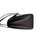 Celine C Macadam Triomphe Logo Pattern Embossed Leather Mini Boston Bag Brown — view 5
