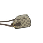 Gucci Vintage Sherry Line GG Logo Pattern Leather Shoulder Bag Pochette Brown — view 5