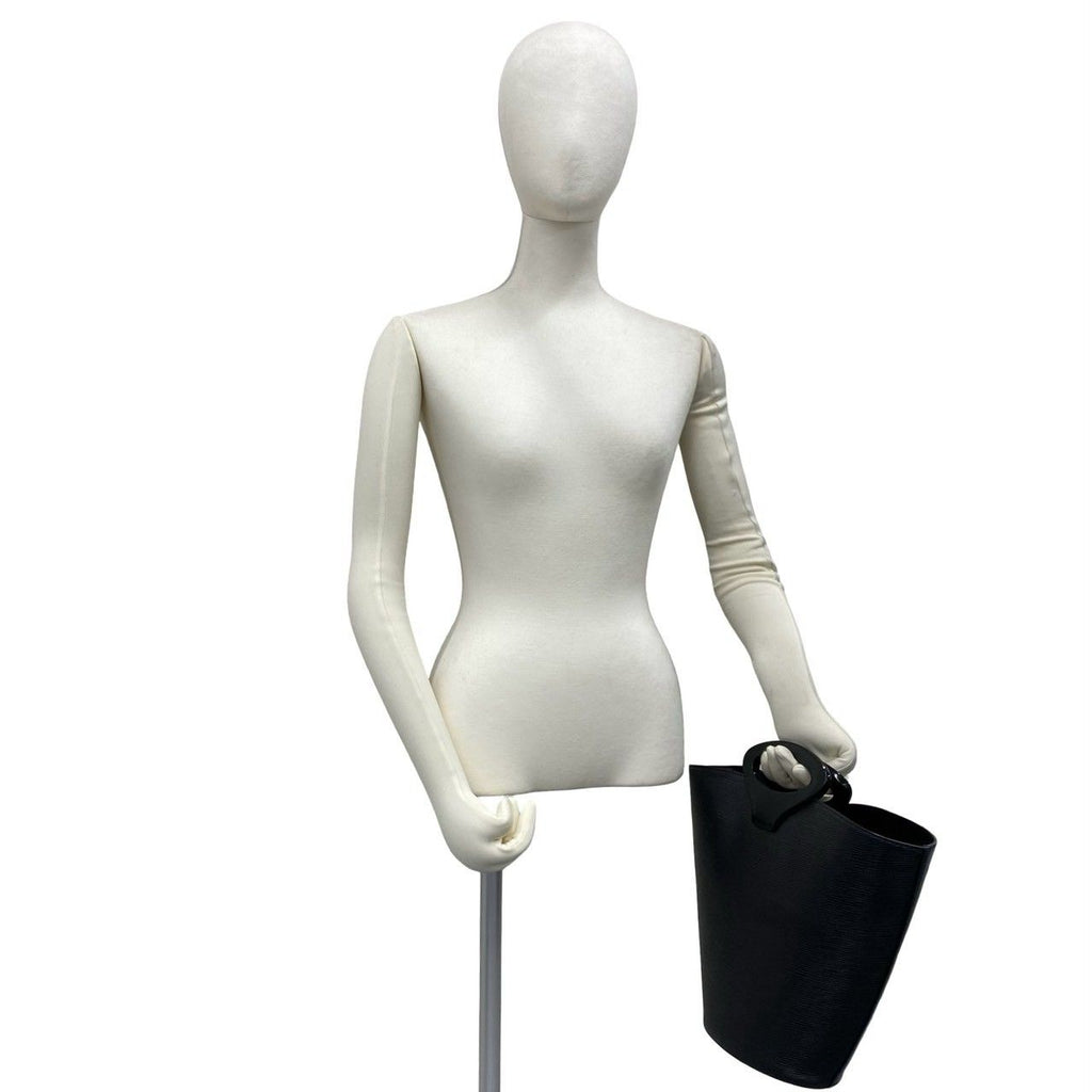 Louis Vuitton Vintage Nocturne Epi Leather Tote Bag Noir — view 2