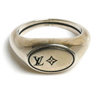 Louis Vuitton 925 Sterling Silver LV Tailor Ring — view 3
